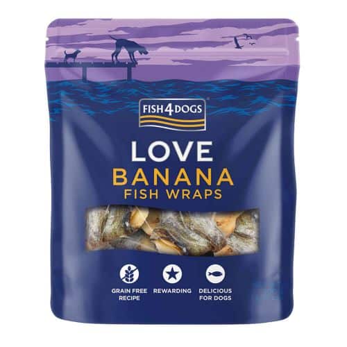 FISH4DOGS LOVE BANANA WRAPS