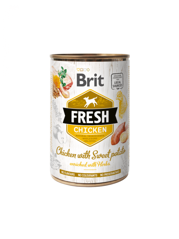 Brit Dog Wet Fresh Chicken 400Gr