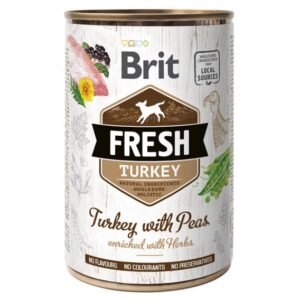 Brit Dog Wet Fresh Turkey 400Gr