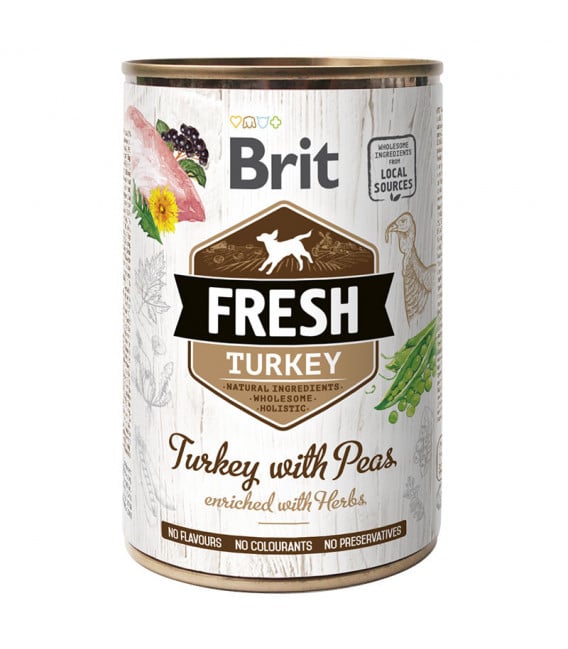 Brit Dog Wet Fresh Turkey 400Gr