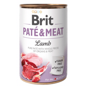 Brit Dog Tin Pate Lamb 400Gr