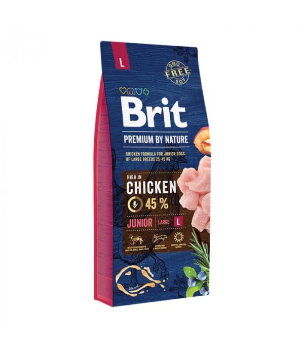 Brit Dog Dry Nature Junior Large 15 Kg
