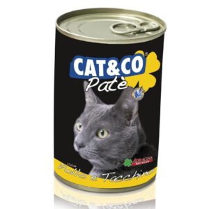 Cat & Co Tin Chunks Chic/Turk 400Gr