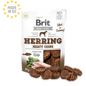 Brit Treats Jerky Herring Coins 80 Gr