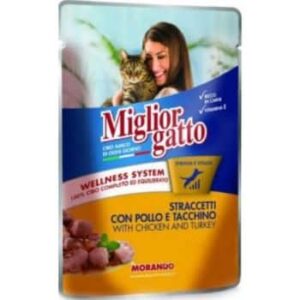 Miglior Gatto Cat Pouch Chick/Turk 100Gr