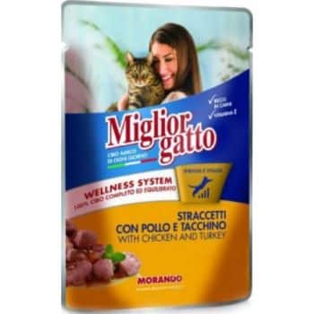 Miglior Gatto Cat Pouch Chick/Turk 100Gr