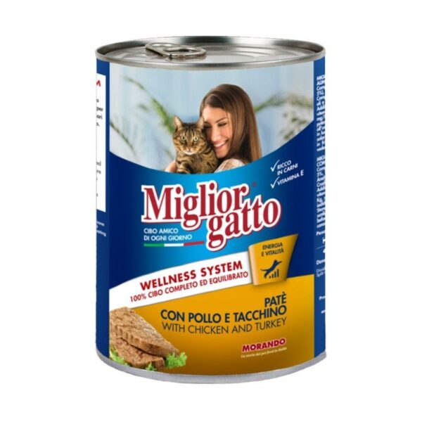 Miglior Gatto Cat Tin Pate' Chick/Turk 4