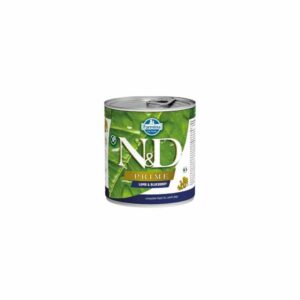 N&D Dog Wet Prime Lamb Blueb 285G