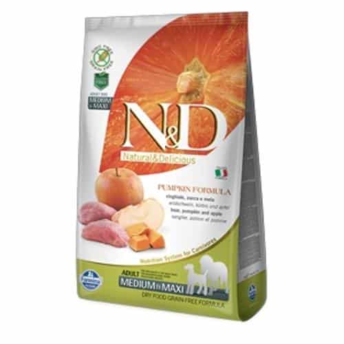N&D Dog Dry Ad Med/Max  Boar App 12Kg