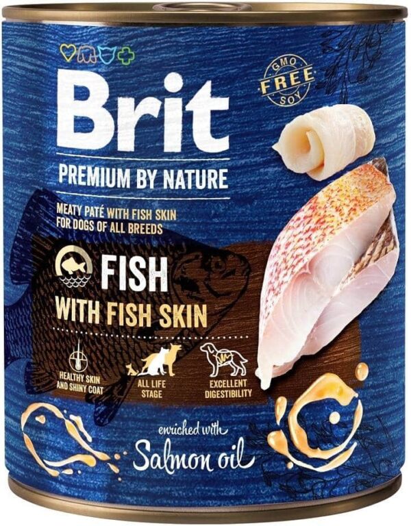 Brit Dog Wet Nature Fish 800Gr