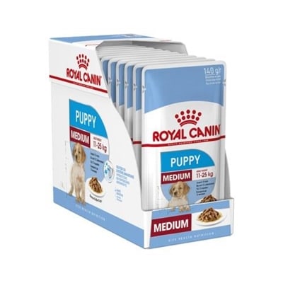 Royal Canin Dog Medium Pup 140Gr X 10Pk