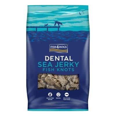 FISH4DOGS DENTAL JERK KNOTS 100GR