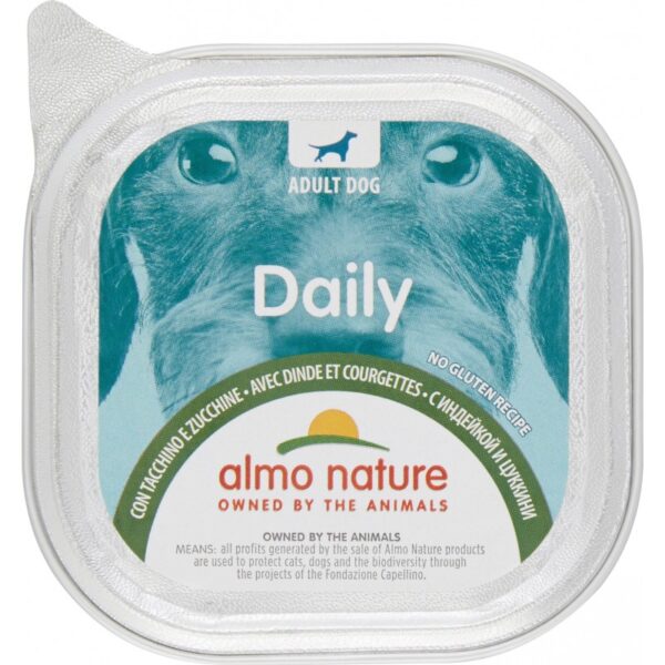 225 Almo Dog 100G Tacchino E Zucchini