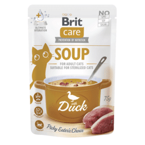 Brit Cat Soup Duck 75G