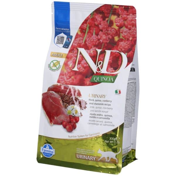 N&D Cat Dry Adult Urinary Duck- 300Gr