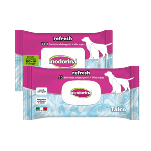 Inodorina Wipes Talc 110 Pc New