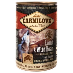 Carnilove Dog Tin Wildboar 400Gr