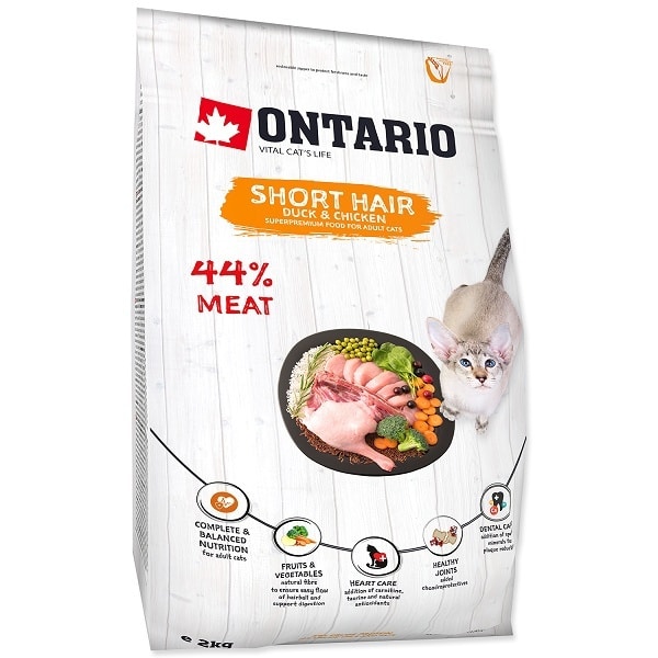 Ontario Cat Short Hair 2Kg