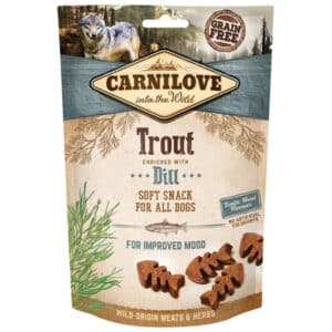 Carnilove Dog Soft Snack Trout Dill200 G