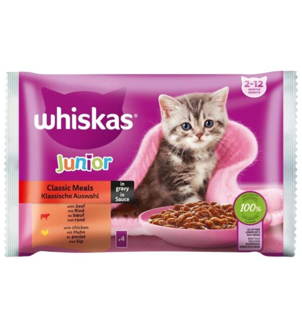 Whiskas Cat Poultry Selection 4 Pack