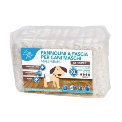 Lp Male Dog Diapers Cl 25-41Kg