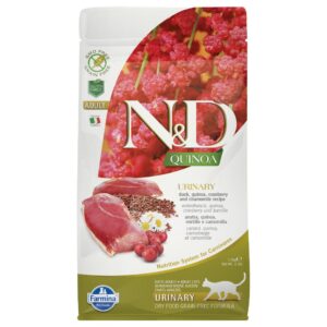 N&D Cat Dry Urinary Duck Quinoa 1.5Kg