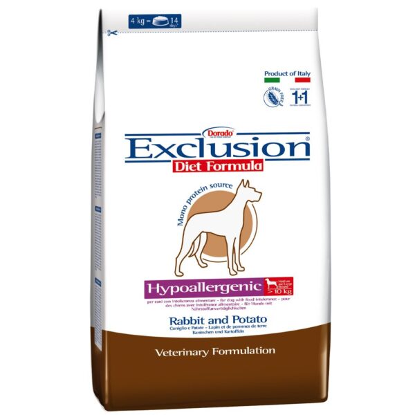 Exclusion Hypo Rabbit Potato M/L 12Kg