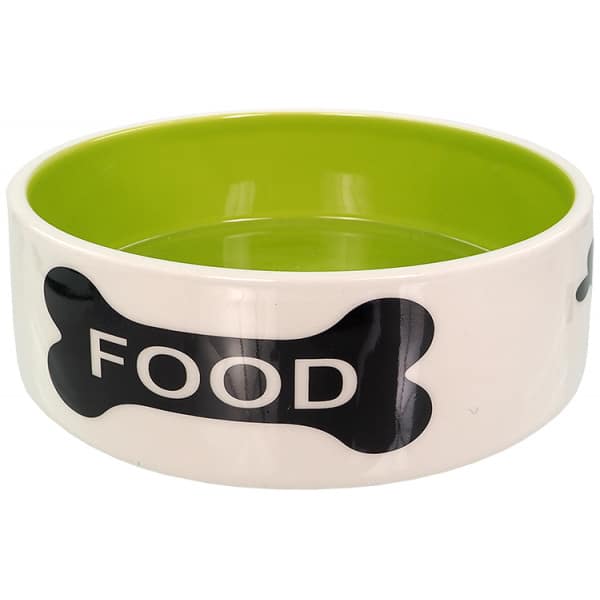 Dog Fantasy Ceramic Dog Bowl 16X6Cm