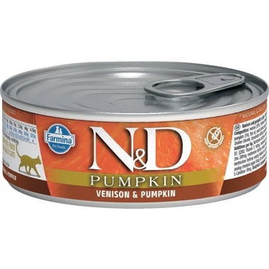 N&D Cat Wet Venison Pumpkin 70Gr