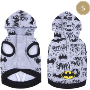 Dog Sweatshirt S Cotton Brushed Batman