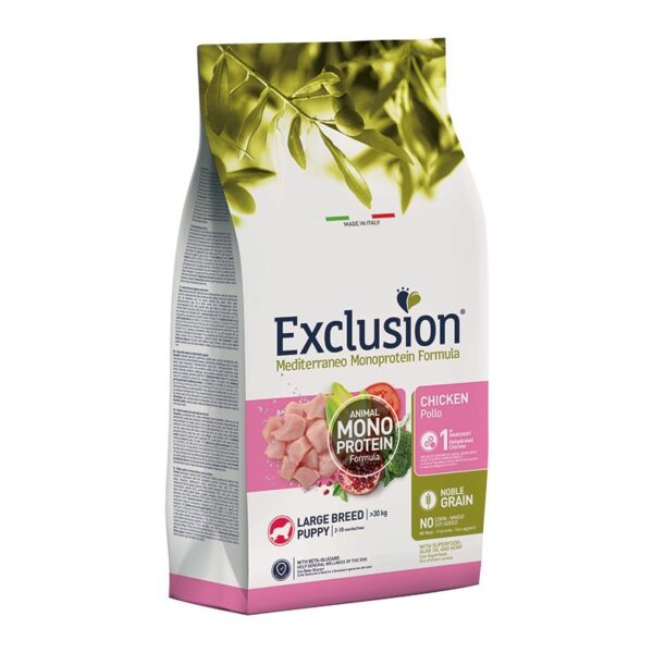 Exclusion Puppy Chicken Large 12Kg