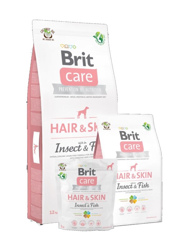 Brit Dog Dry Hair And Insect 3Kg