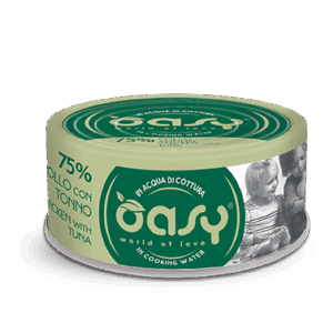 OASY CAT MORE LOVE CHICKEN TUNA 70G