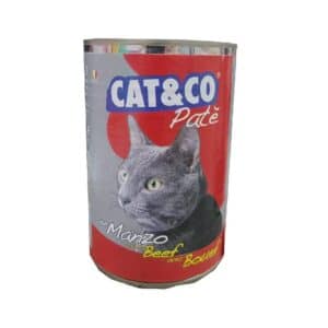 Cat & Co Tin Pate  Beef 405Gr