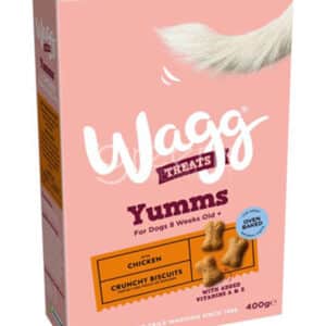 WAGG DOG YUMMS CHICKEN TREATS 400G