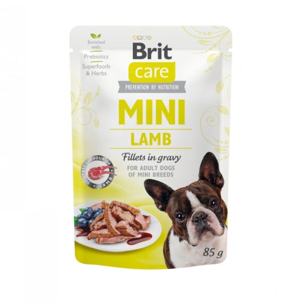 Brit Dog Wet Pouch Lamb 85G