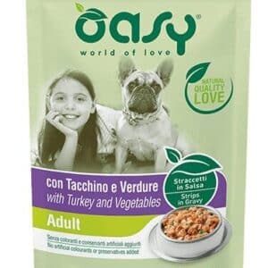 Oasy Dog Wet Pouch Turkey