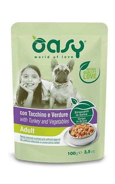 Oasy Dog Wet Pouch Turkey