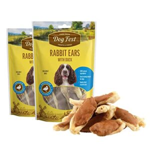 Rabbit Ear With Duck 90G X10