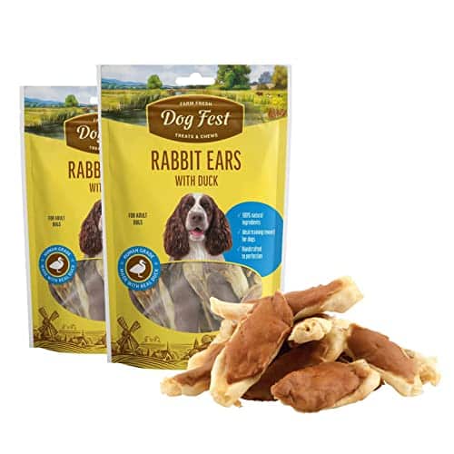 Rabbit Ear With Duck 90G X10