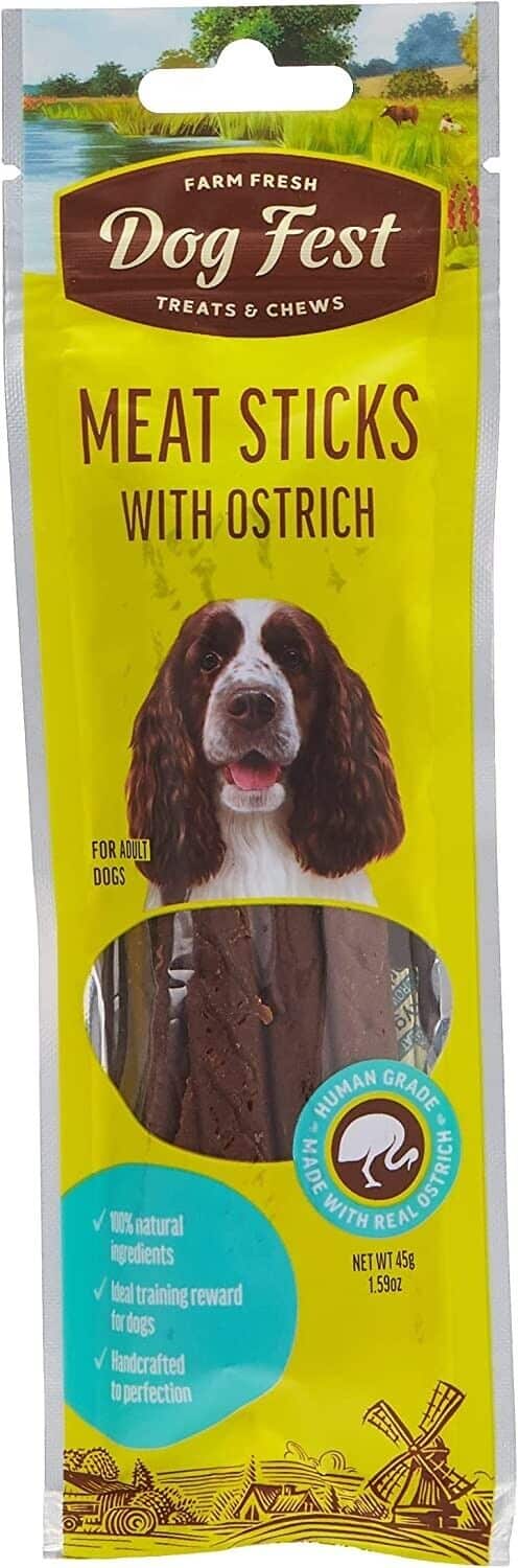 Meat Sticks Ostrich 45G X10