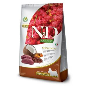 N&D Dog Dry Skin/Coat Mini Venison 800G