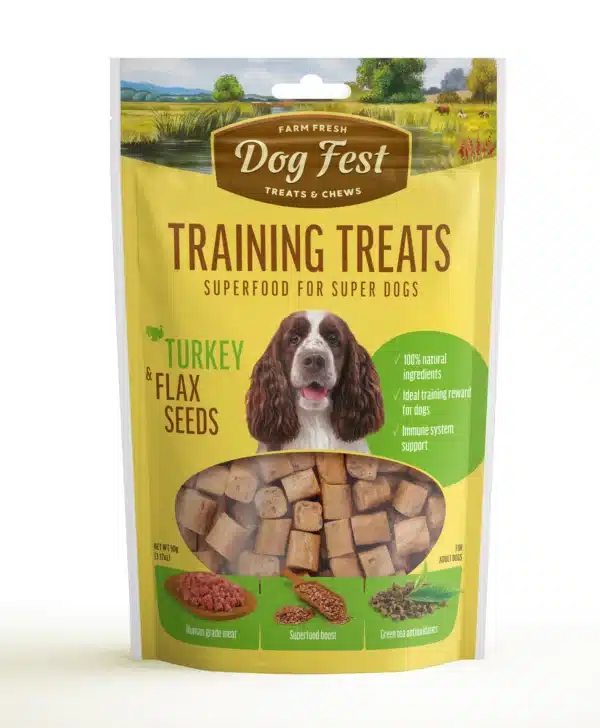 Turkey And Flax Seeds 90G X10