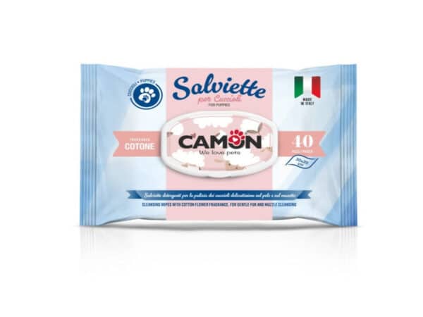 Camon Wipes Cotton 40 Pc