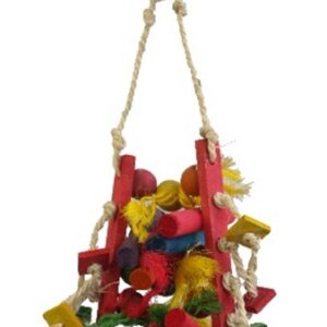 WOODEN BIRD / PARROT TOY