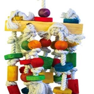 WOODEN BIRD / PARROT TOY