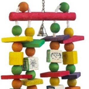 WOODEN BIRD / PARROT TOY
