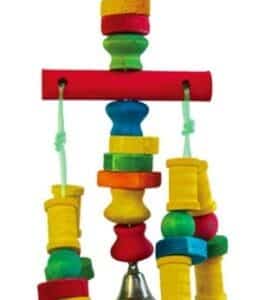 WOODEN BIRD / PARROT TOY