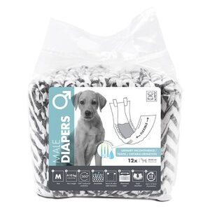 M-Pets Male Diapers Med