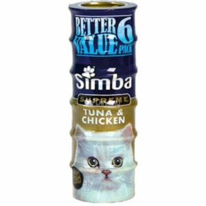 SIMBA CAT TIN SARDINE 6PACK 170G